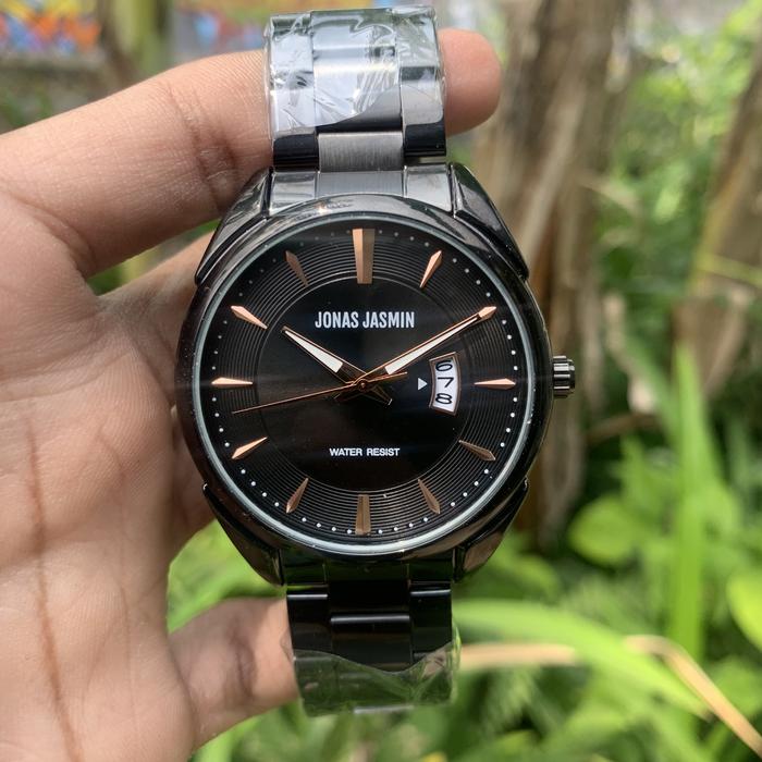 JAM TANGAN PRIA COWOK RANTAI KREPYAK BEST SELLER ORIGINAL JONAS JASMIN
