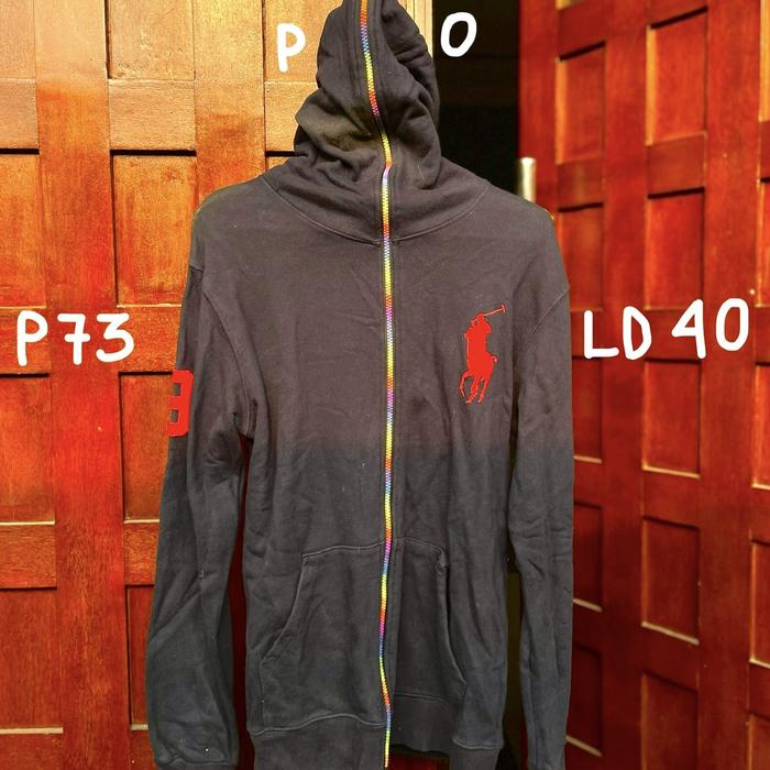 Jaket POLO Ralph Lauren full rainbow zipper