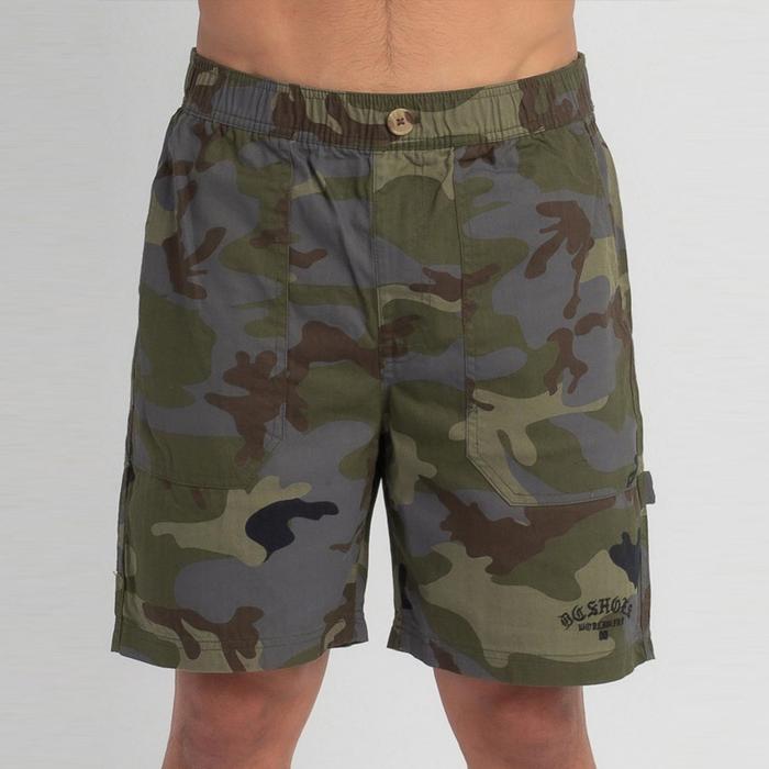 Celana Pendek DC Shoes Mechanic Short Woodland Camo Castlerock ORIGINAL