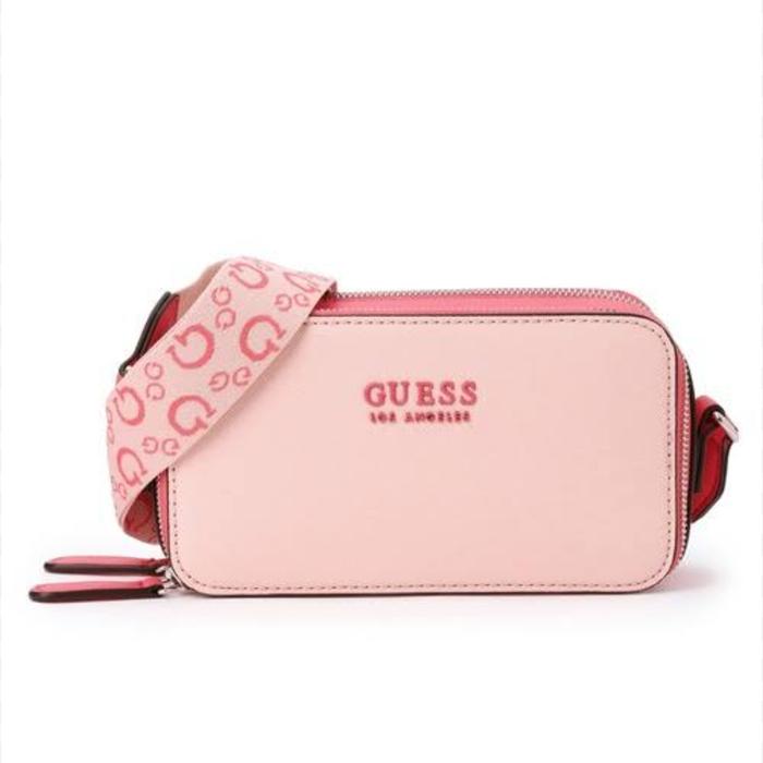 Guess Charlestown mini Crossbody Pink original . tas hadiah . kado . tas . sling bag