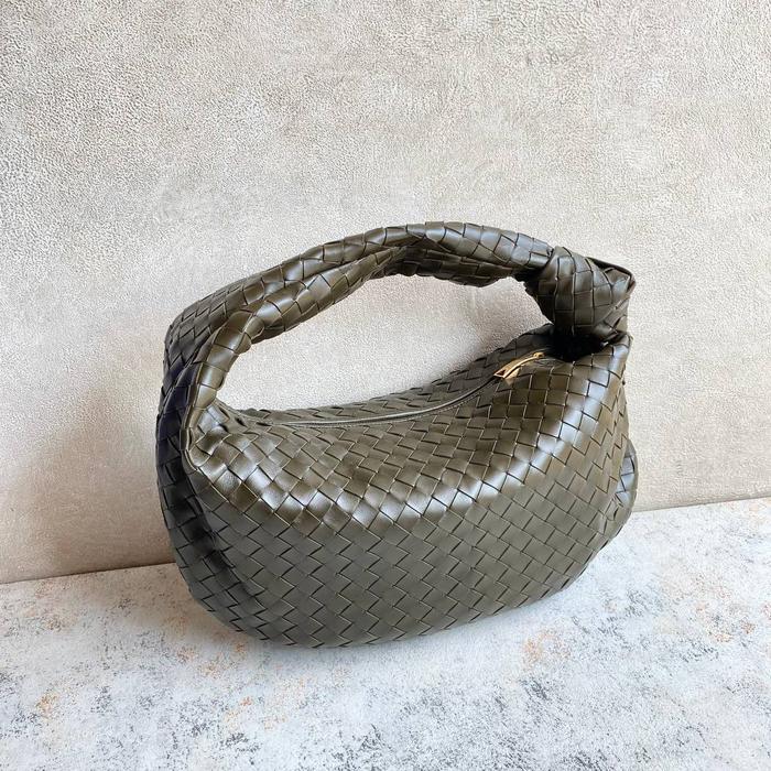 bag BV tas Small Jodie Bag in Khaki Green GHW