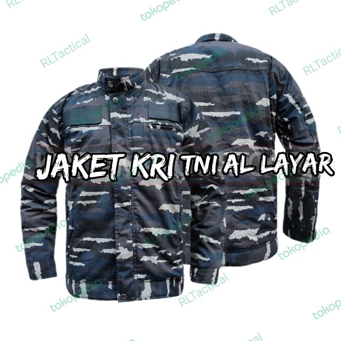 Jaket KRI Layar Loreng Tni AL