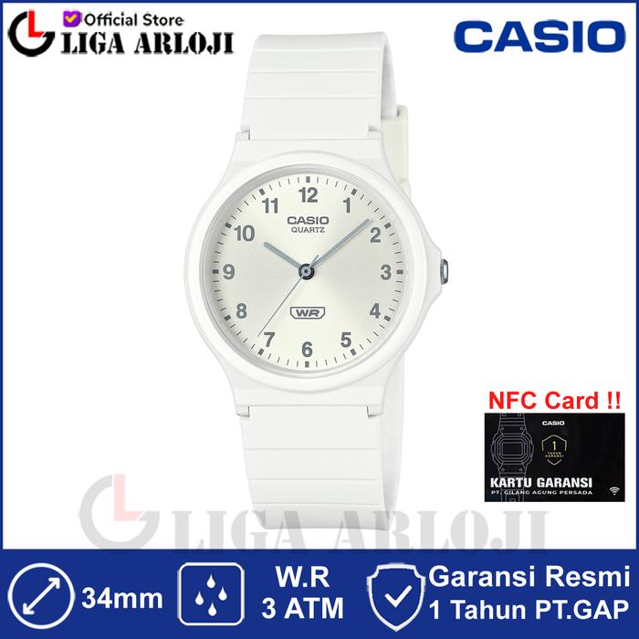 CASIO MQ-24B-7BDF Jam Tangan Analog Unisex MQ24 MQ-24B-7B CASIO MQ24B