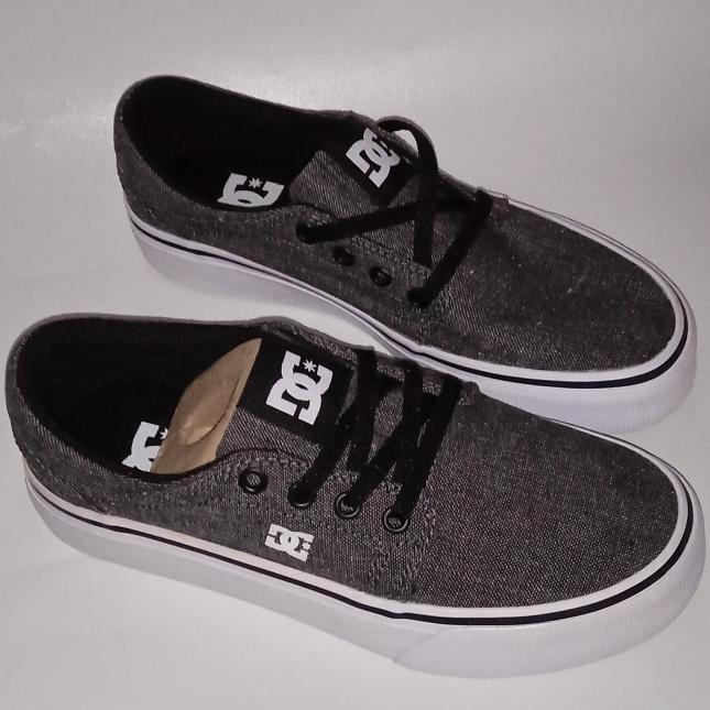Sepatu Anak DC Shoes Trase TX SE Skate Board Original OG size 36 22 Girls Low replace box boys Train