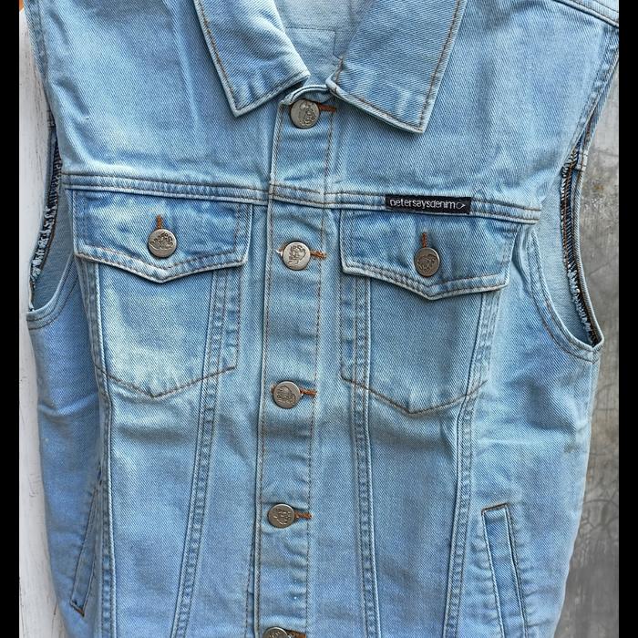 Jaket Jeans Peter Says Denim Tanpa Lengan