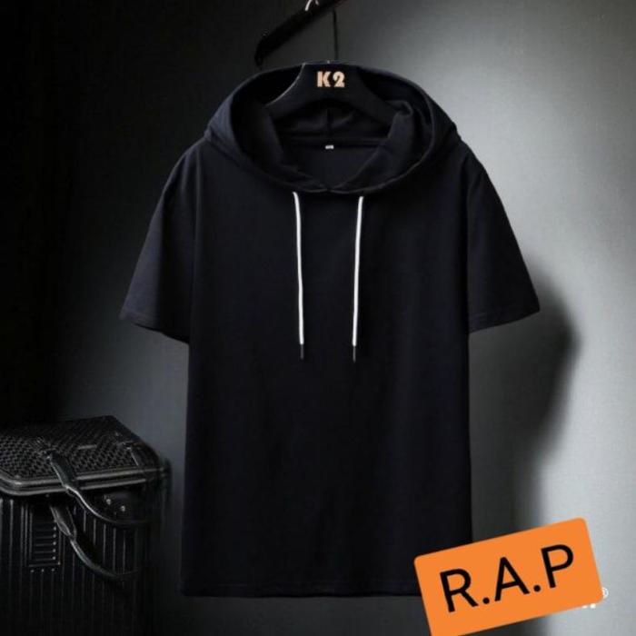 Borong Sweater Hoodie Polos Kaos Kupluk Distro ( Bisa Cod)