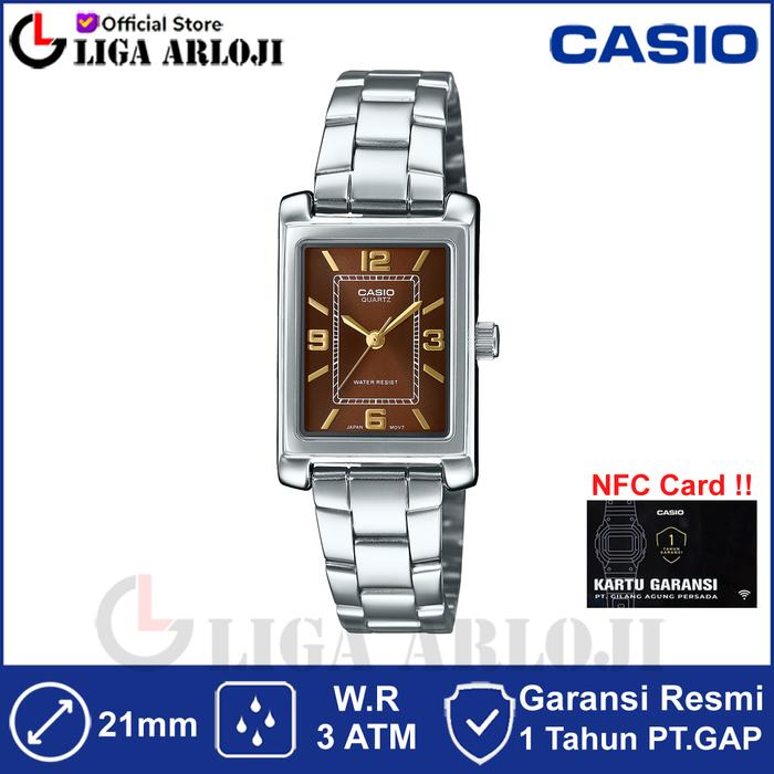 CASIO LTP-1234DD-5ADF Jam Tangan Wanita Analog LTP-1234DD-5A LTP1234DD