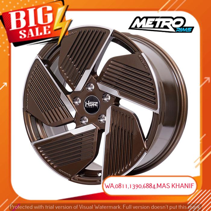 VELG PELEK RACING HSR RAIJUA RING 18 R18 MODIFIKASI MOBIL innova crv Grandeur i30 i30 N ix20 ix25 ix