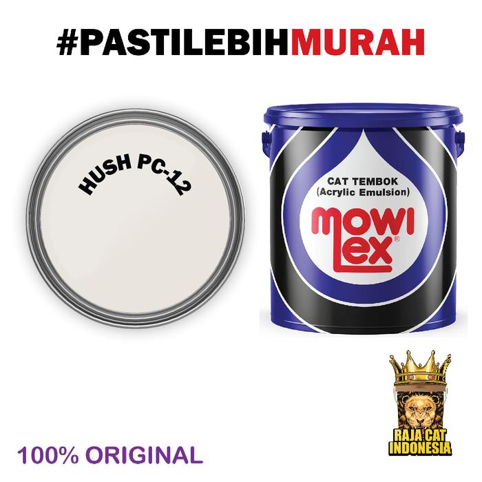 CAT TEMBOK INTERIOR | MOWILEX EMULSION PASTEL ( HUSH ) 20 LITER KEMASAN PAIL