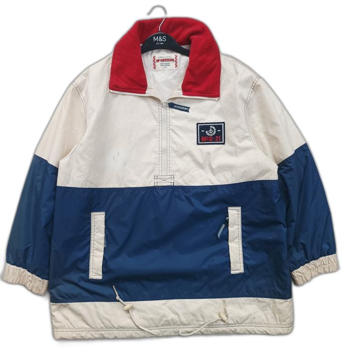 jaket vintage McGregor tritone halfzip jacket outdoor