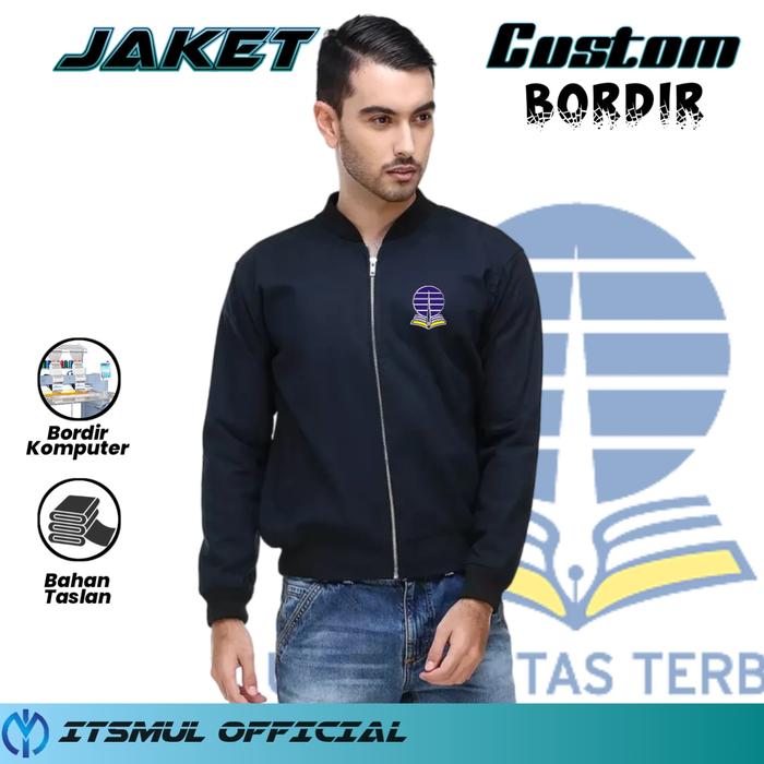 Jaket Universitas Terbuka Jaket UT Bordir