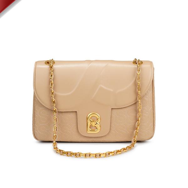 BUTTONSCARVES Aluna Leather Flap Bag Large - Coffe