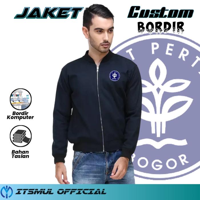Jaket Institut Pertanian Bogor Jaket IPB Bordir
