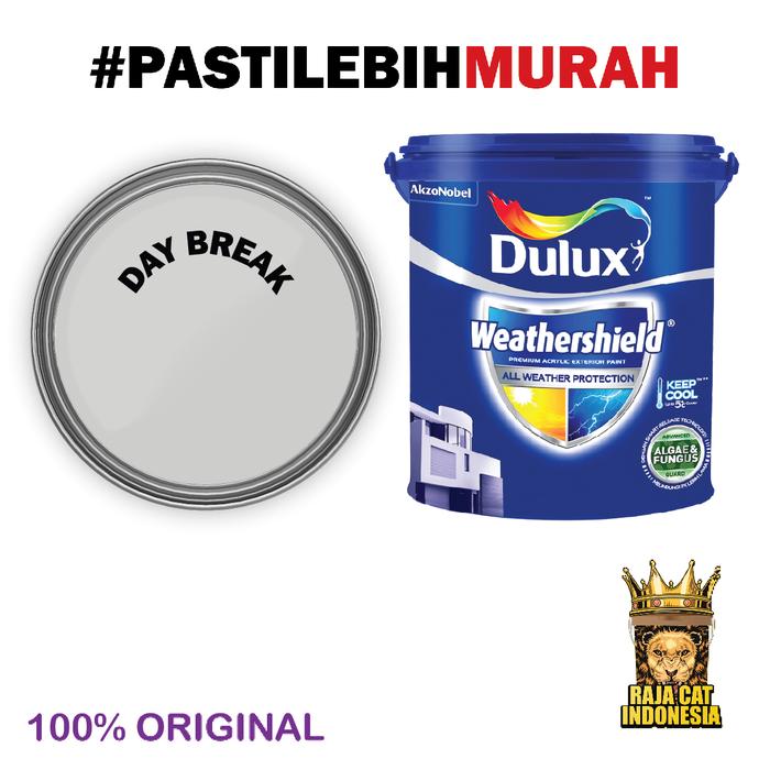 Cat Tembok Eksterior Dulux Weathershield DS Tinting ( DAY BREAK ) 20L | Kemasan Pail