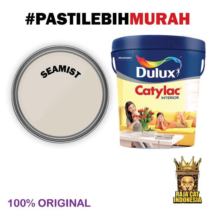 Cat Tembok Interior Dulux Catylac Tinting ( SEAMIST ) 5Kg | Kemasan Galon
