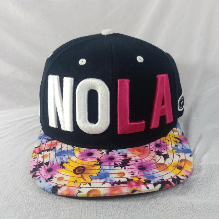 Topi Snapback NBA HyFlat NOLA New Orleans Pelicans Original