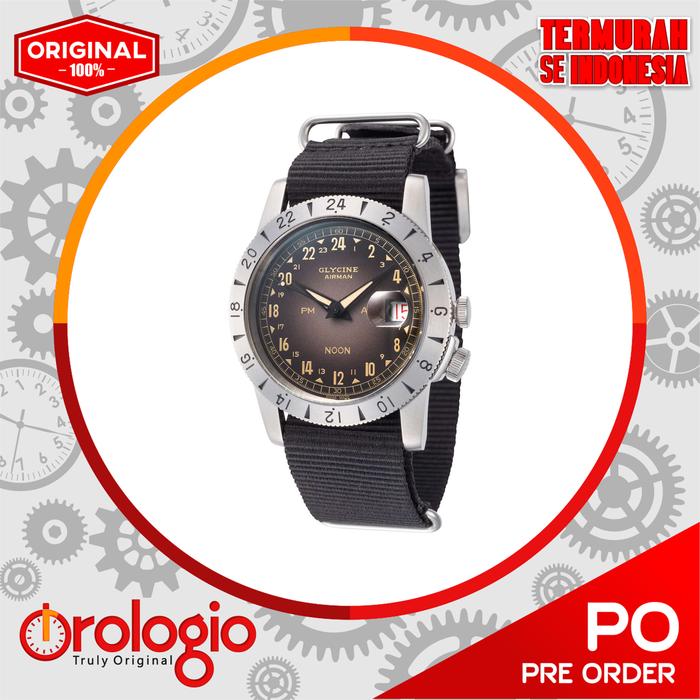 Jam Tangan Glycine Airman Vintage Men's Automatic Watch GL0478