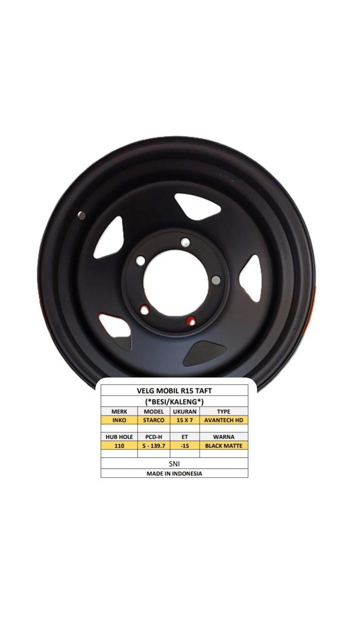 Velg Mobil , Velg Taft , Velg Feroza , Velg Avantech , Starco , R15 , H5