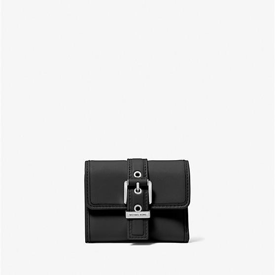 MICHAEL MICHAEL KORS Dompet Lipat Tiga Kulit Kecil Colby - Black