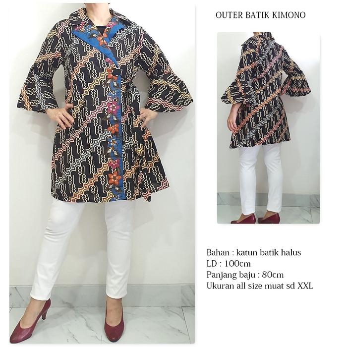 OUTER BATIK KIMONO PANJANG