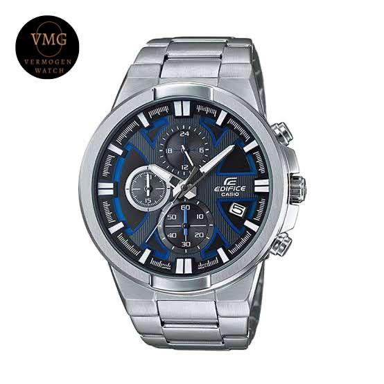 Jam Tangan Pria Analog Casio Edifice EFR 544D 1A2 / EFR-544D-1A2 Original Garansi Resmi Casio