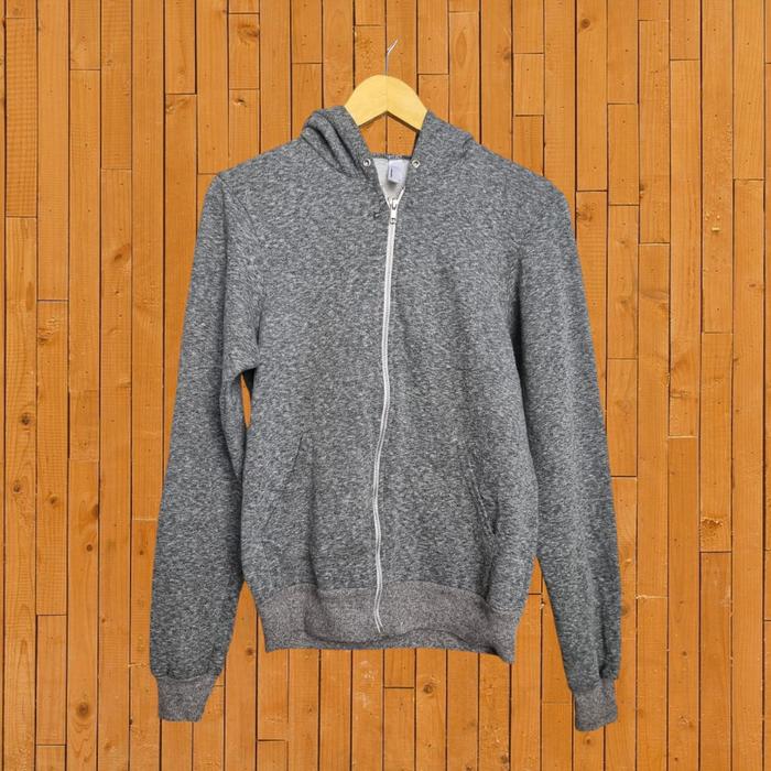JAKET HOODIE PRA WANITA AMERICAN APPAREL SECOND BRANDED IMPORT ABU