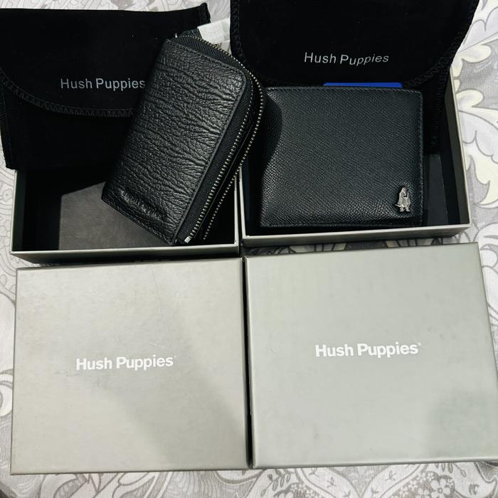 Batam NY hush puppies worry free RFID wallet pria dompet cowo kunci motor mobil kenderaan pouch stnk