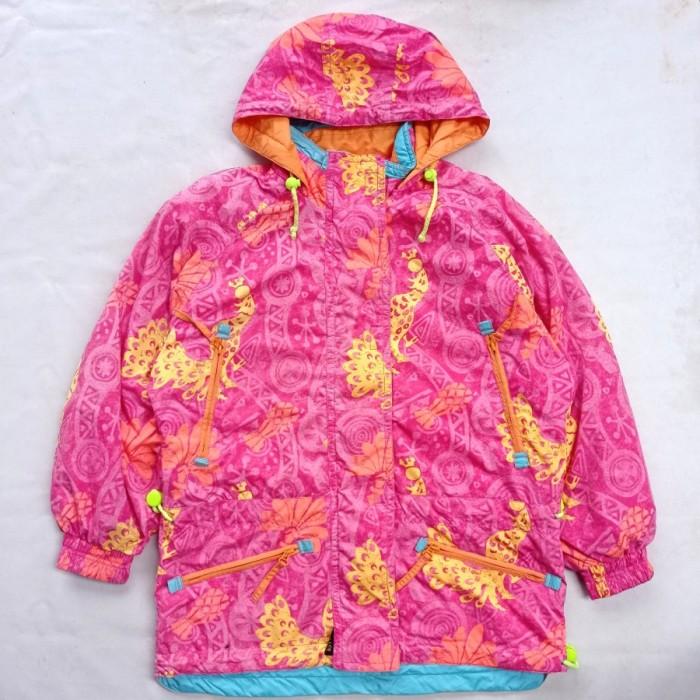 Jaket vintage Esfeel japan fullprint outdoor snowboard jacket fullpattern unisex 90s