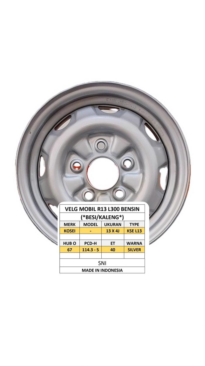 Velg Mobil , Velg Besi L300 R13 , Velg Ring 13 , L300 R13 , L300 Ring 13 , L300 R13 H5