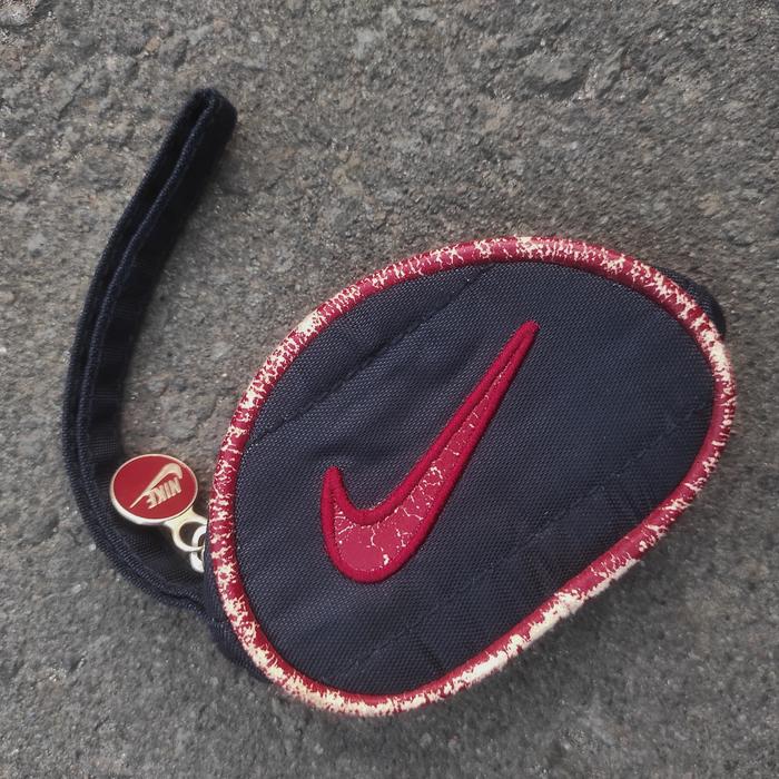 NIKE VINTAGE SWOOSH BIG LOGO TAS DOMPET CLUTCH POUCH MINI KOIN KARTU