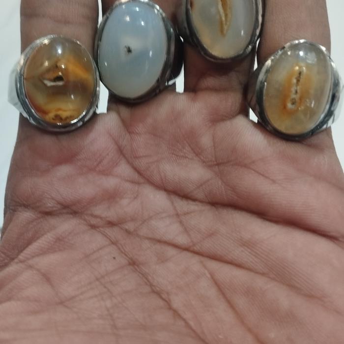 cincin batu combong asli batu
