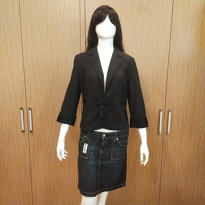 blazer hitam MULBERRY CAMI's original second branded M
