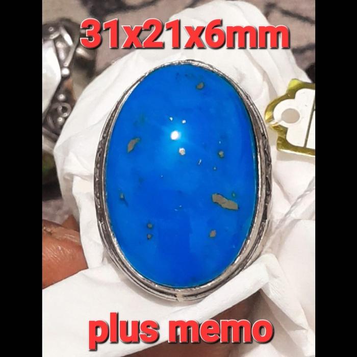 Pirus Persia polosan royal blue size jumbo plus memo kode05