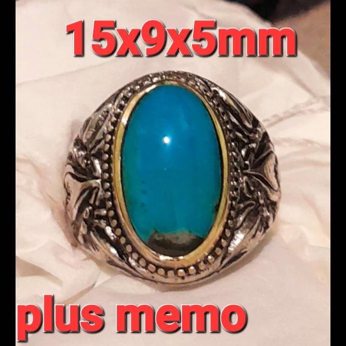 Pirus Persia polosan royal blue size kantoran plus memo
