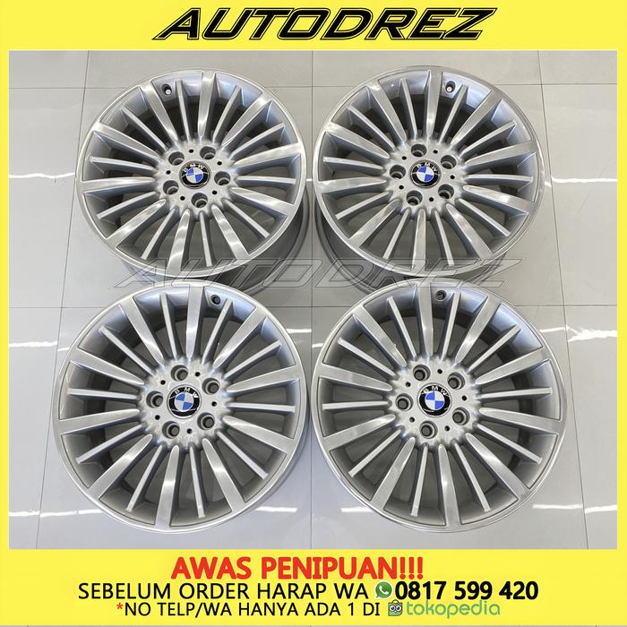 Velg Ring 18 R18 OEM BMW F30 328i 416 Luxury Ori Germany 5x120 Bekas E46 E90