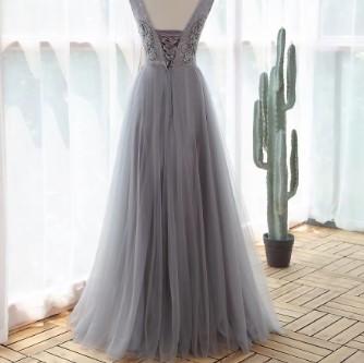 Gaun Malam Gaya Applique Gaun Prom Gaun Malam Gaun Malam