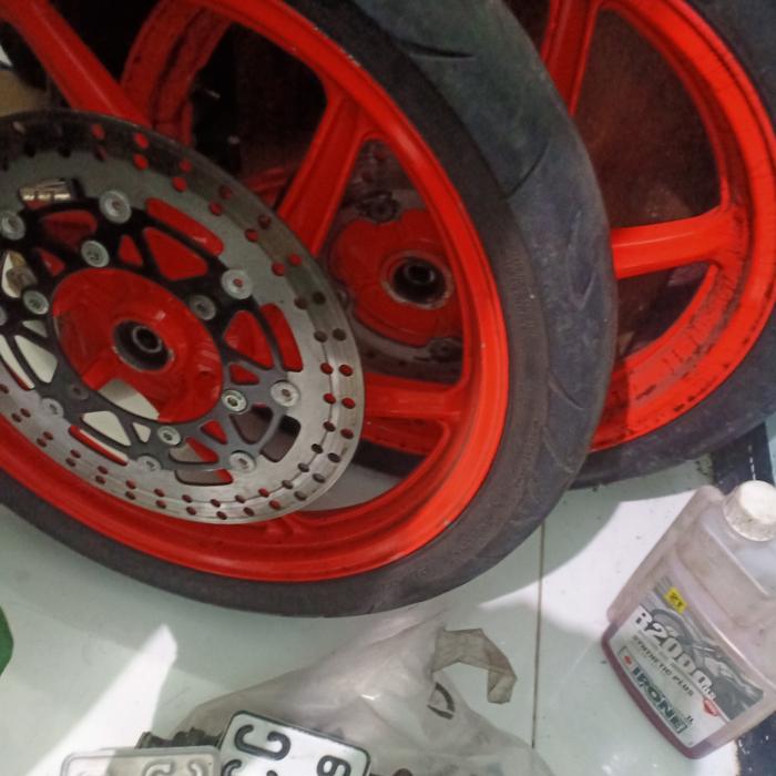 Velg CB150R Velg Ninja RR Ninja SS Ninja R Orange stabilo