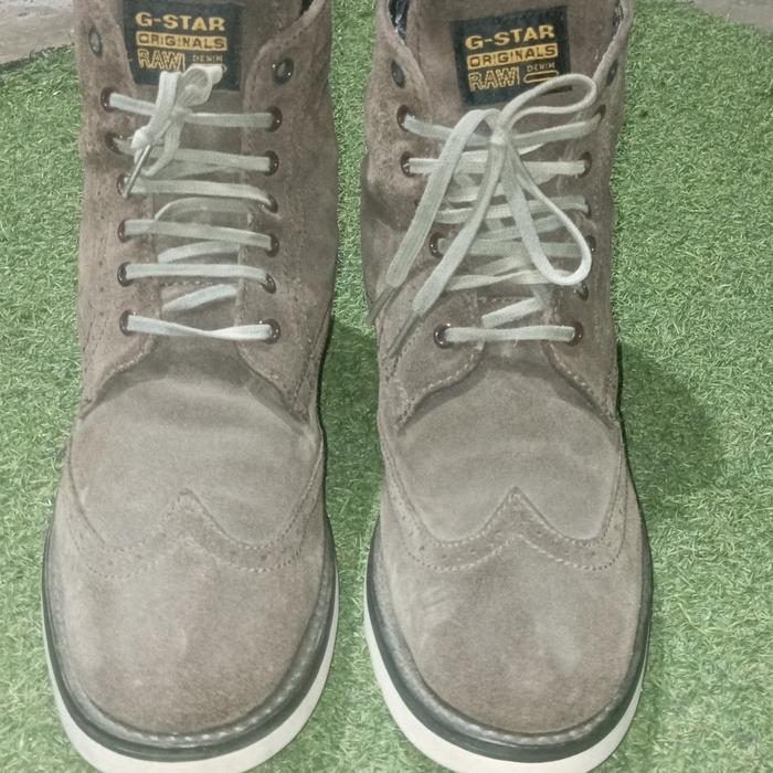G-STAR RAW FOOTWEAR BOOTS SERI GS13452/544 MADE IN INDIA SZ 43