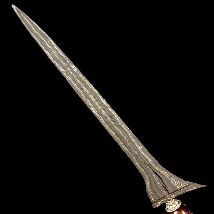 Keris Brojol Pamengkang Jagat Pamor Tejo Kinurung Tangguh Tuban Langka