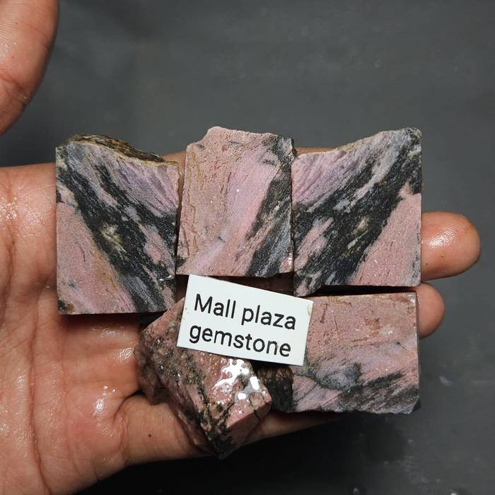 bongkahan batu red borneo kalimantan / bahan batu akik