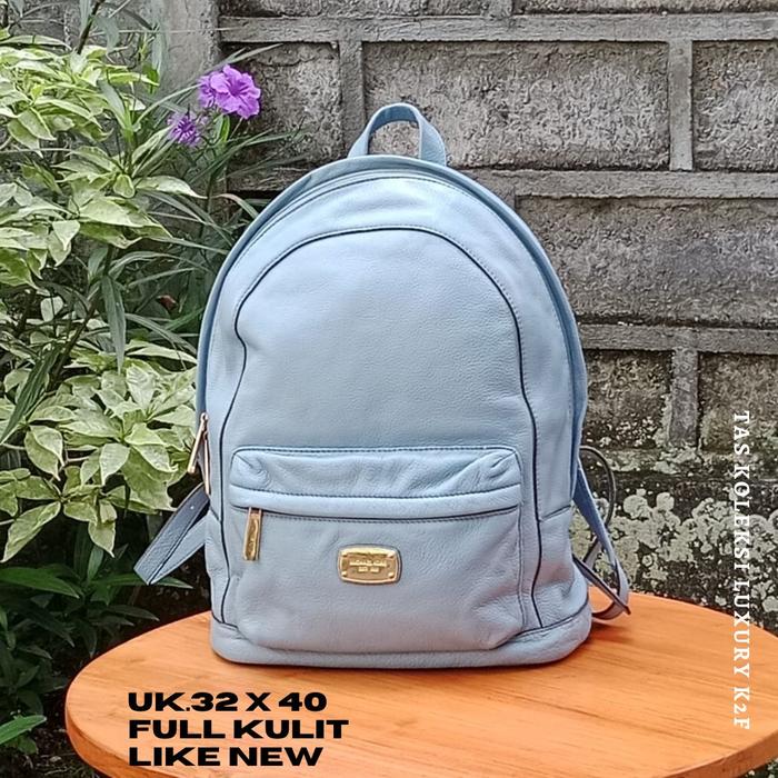 TAS Ransel wanita preloved branded MKor*, mulus full kulit
