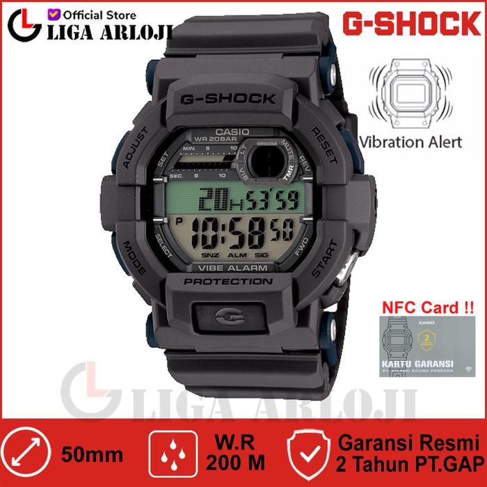 Casio G-SHOCK GD-350-8DR Jam Tangan Pria Digital GSHOCK GD-350-8 GD350 GD 350 8DR