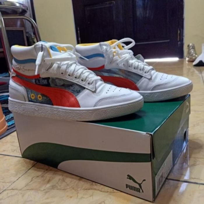 Sepatu Amup Ralph Sampson Mid Glass - Size 43