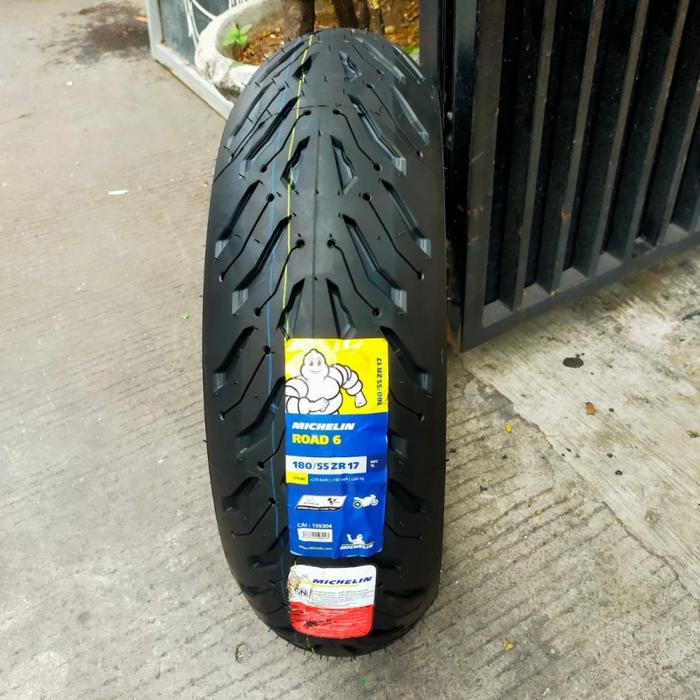 Baru ban Michelin road 6 180/55 Ring 17 impor new r25 zx25r cbr250