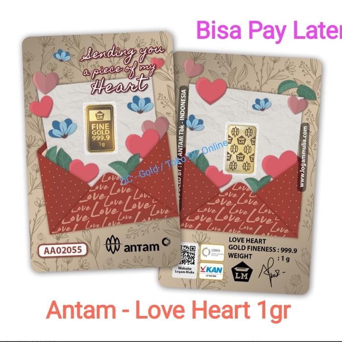 LM Emas Antam 1 gram - Antam With Love Gift Series