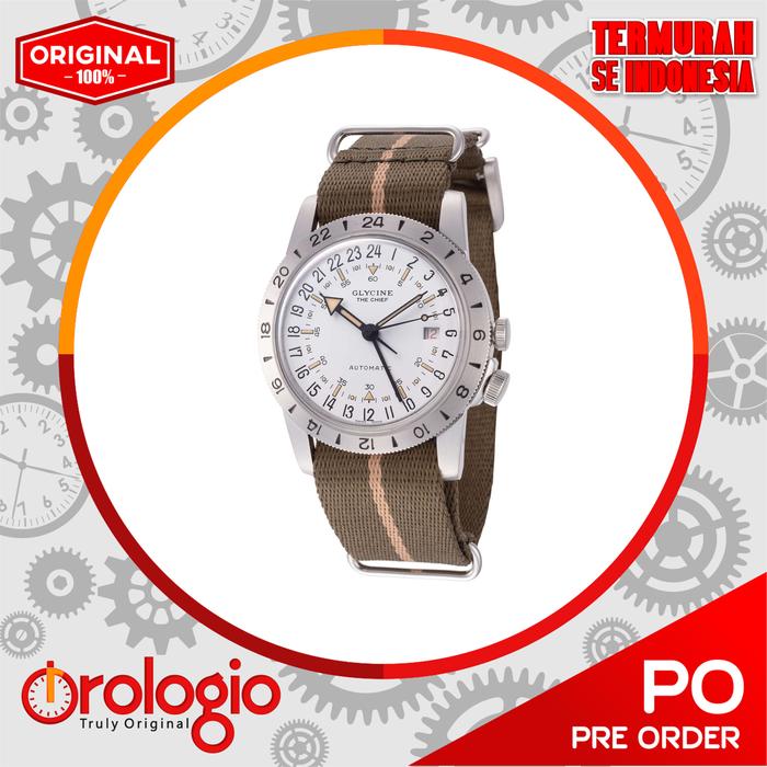 Jam Tangan Glycine Airman Vintage Men's Automatic Watch GL0473