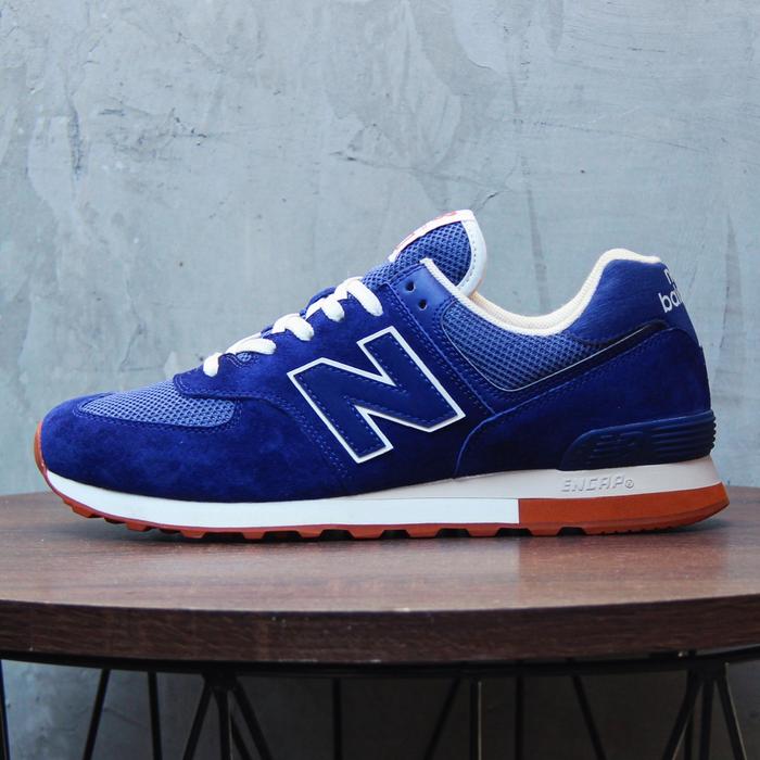 NB 574 "MIDNIGHT BLUE/WHITE"