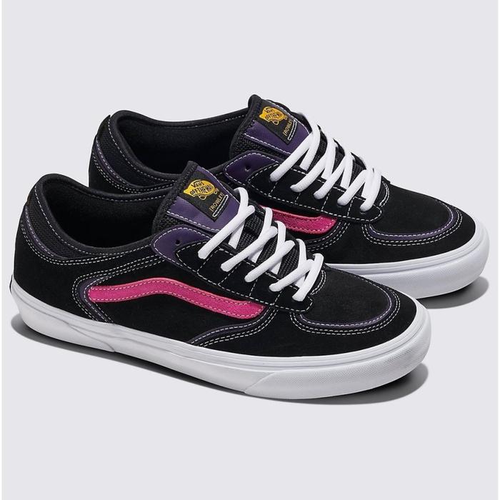 VANS ROWLEY SKATE BLACK PINK ORIGINAL RESMI