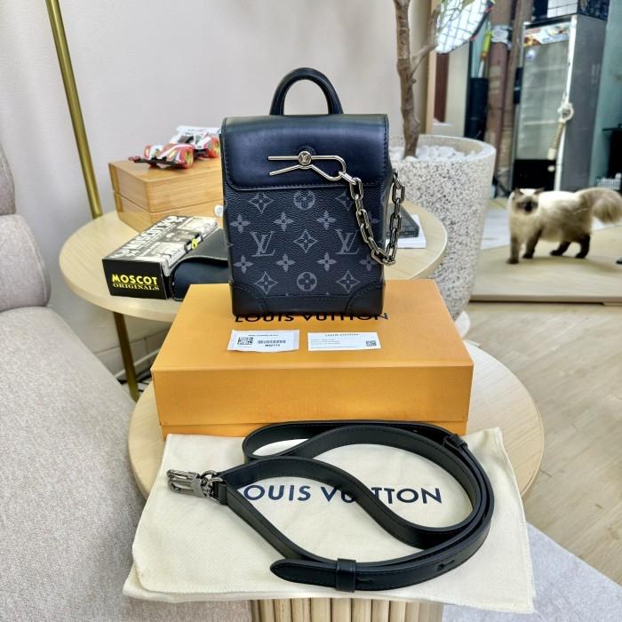 LV Louis Vuitton nano steamer second 2023 microchip monogram eclipse bukan prada gucci goyard dior l