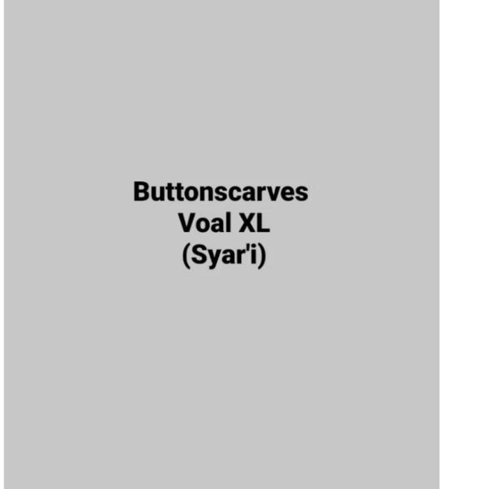 Buttonscarves Voal XL (Syar'i)